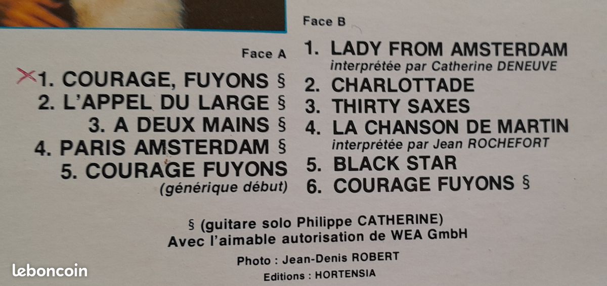 Vinyle film Courage fuyons (image 4)