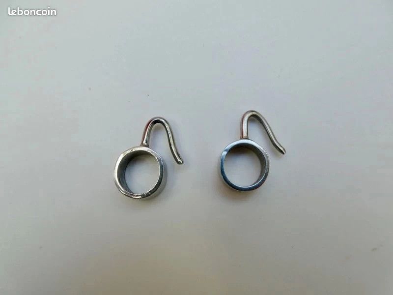 Ensemble bracelet-boucles d'oreilles en acier inoxydable (image 5)