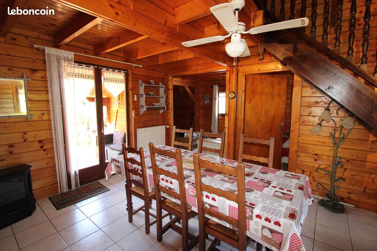 Barésia-Sur- L'Ain (39 Jura) location chalet du Gringalet 6/8 Pers (image 3)