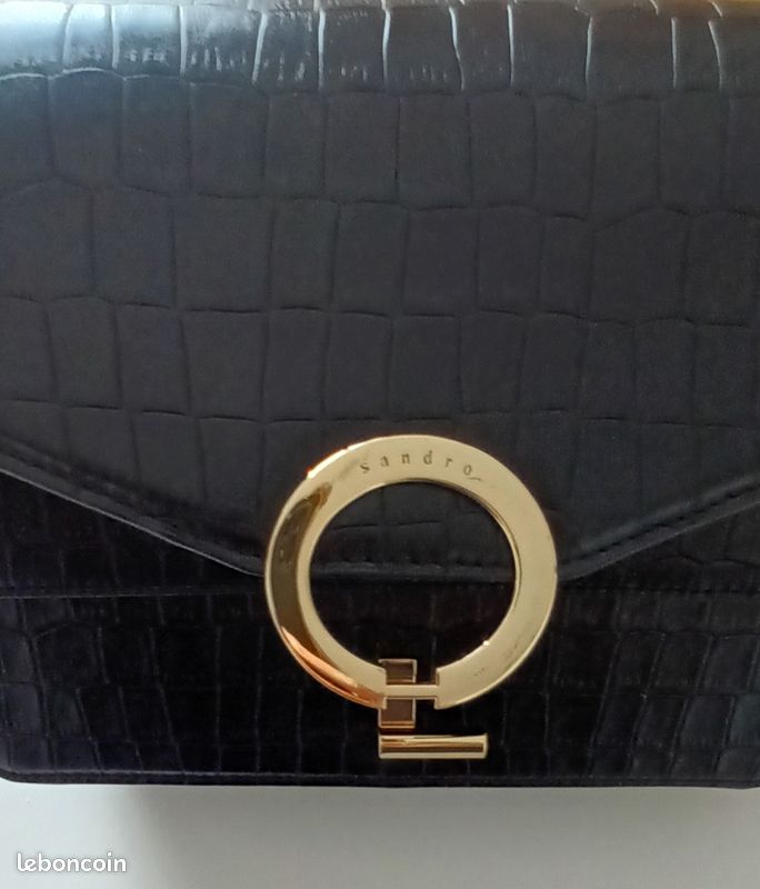 HOT Tote Bag Sac Sandro Pepita Noir Sac Yza Sandro Noir Sac