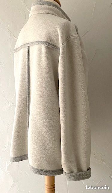 VESTE POLAIRE (GILET BLOUSON) Taille 46 - 48 XXL Marque TBS en très bon état (image 4)