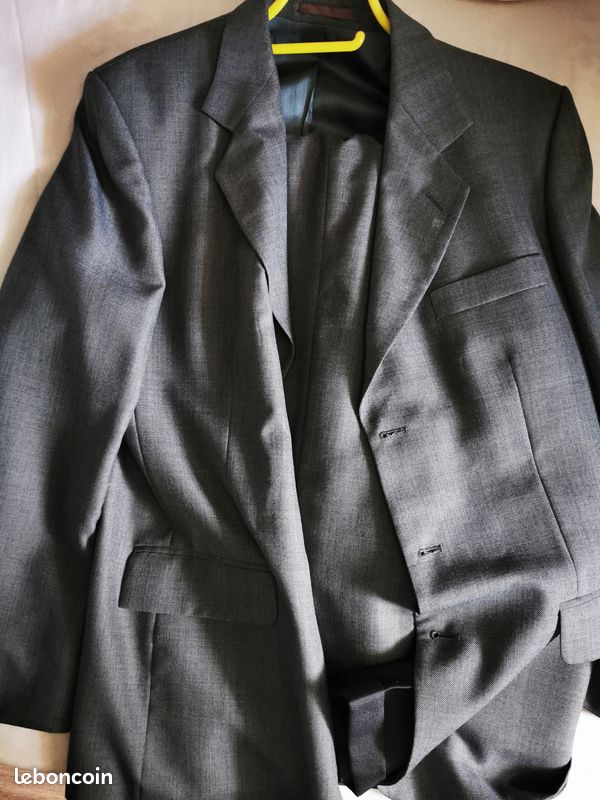 Costume homme gris (image 1)