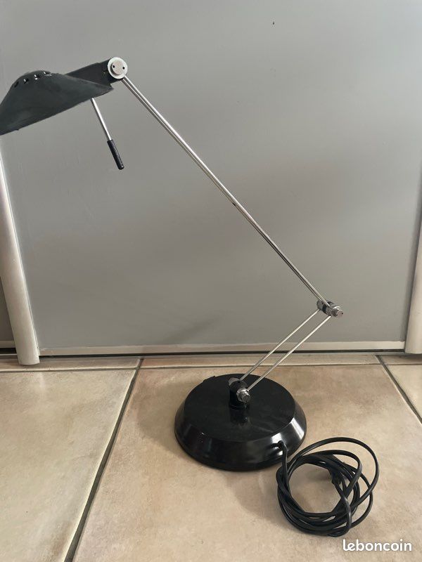 Lampe vintage Aluminor (image 2)
