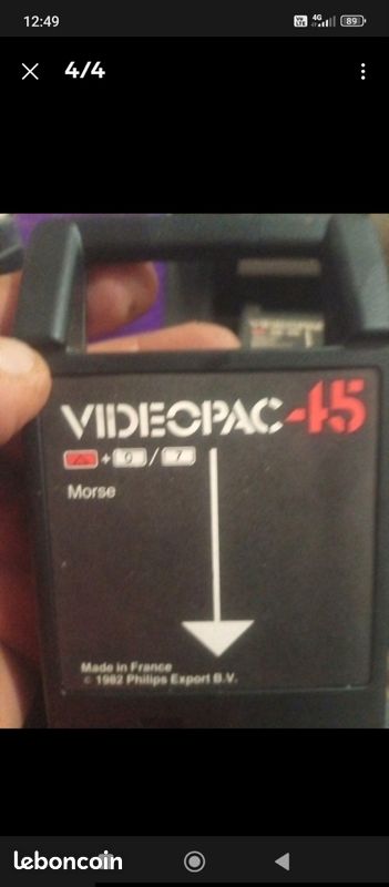 Glouton Et Voraces Sur Philips Videopac N°38 : La Cartouche Culte !