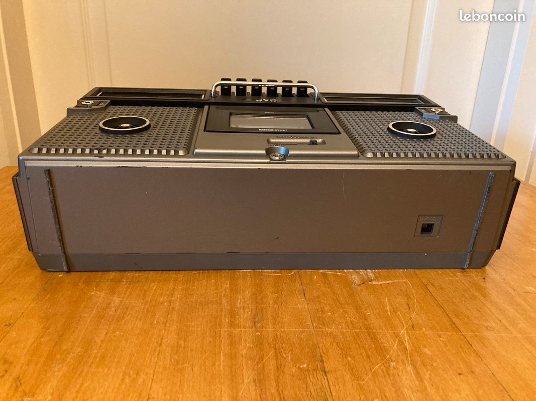 JVC RC-717L Ghettoblaster Vintage - Radio Cassette Stéréo Hi-Fi Avec Prise Casque
