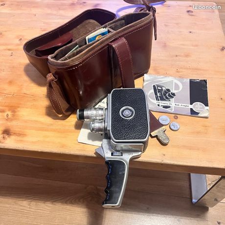 Bolex paillard c8; ancienne camera 8 mm avec objectif pan-cinor 40 - Photo, audio & vidéo