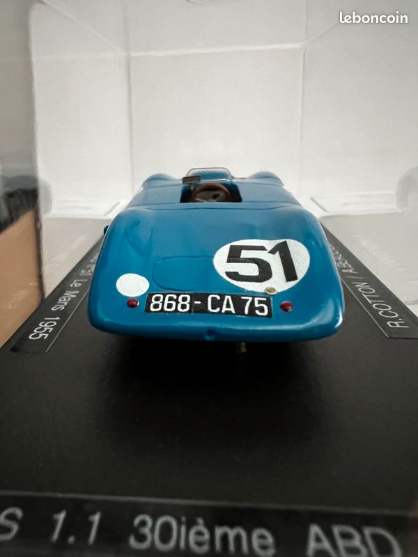 NO SPARK Panhard VM5 #51 24 Heures du Mans 1955 1/43 GCAM Edition Limitée