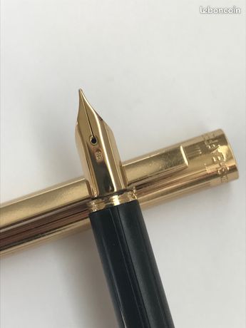 Stylo à Plume Sheaffer 270 - Plaqué Or 22K - Pointe X FINE - Vert