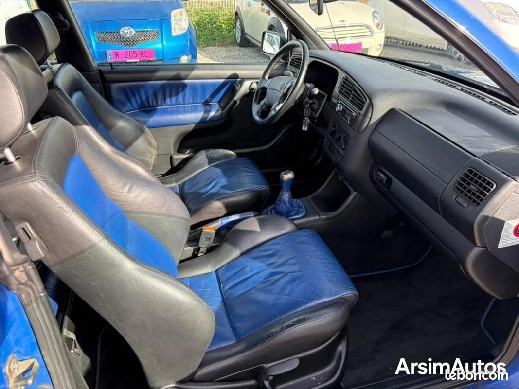 Volkswagen golf 3 cabriolet 1.6 edition karmann (image 19)