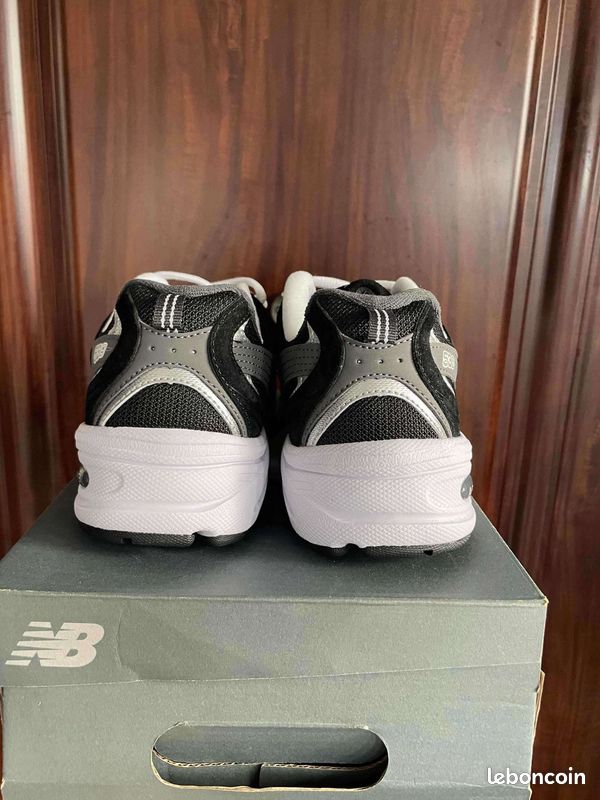 Baskets New Balance noir blanc (image 5)