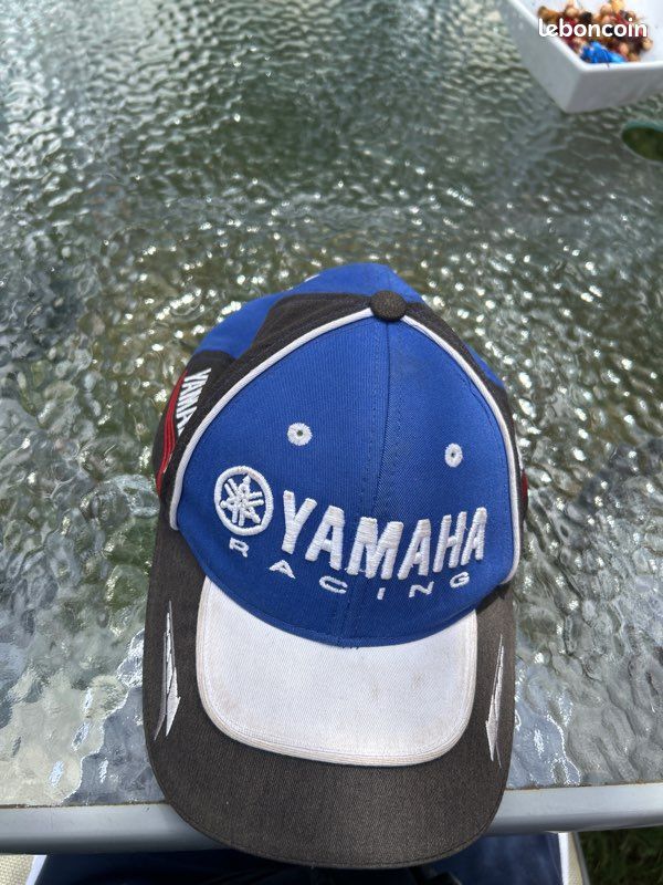 Casquette Baseball Yamaha R1M - Broderie Moto - Taille Unique Réglable - Neuf Avec étiquettes