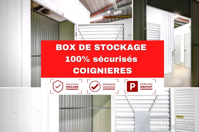 Box à louer / Garde meuble à Coignières - Trappes 1,8 m²