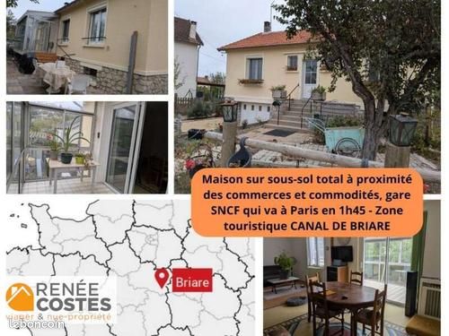Maison 3 pièces 65 m² · à Briare · 65 m² · 16 925 €