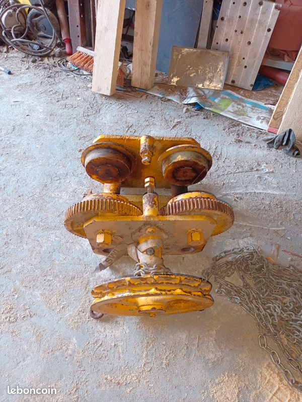 Gros chariot pour palan (image 3)