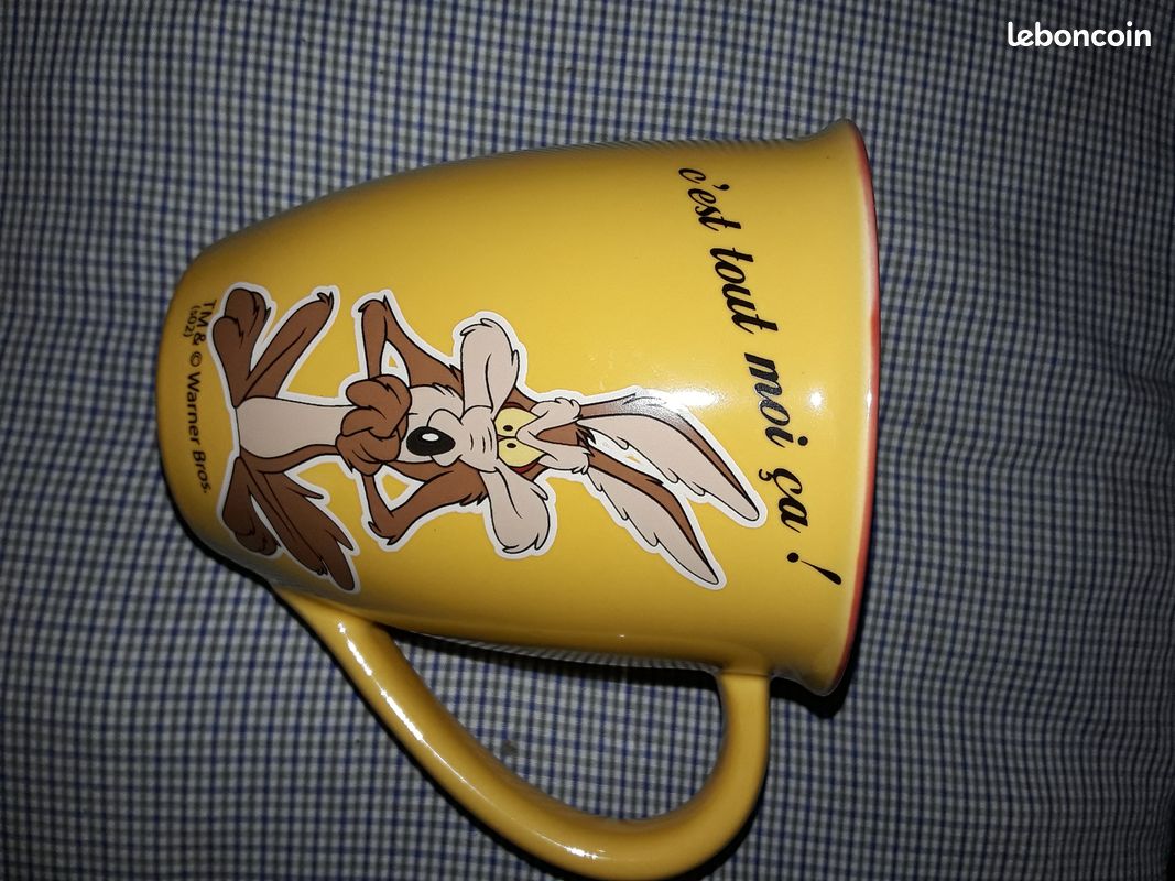 Mug le coyote de bip bip(hj) (image 2)