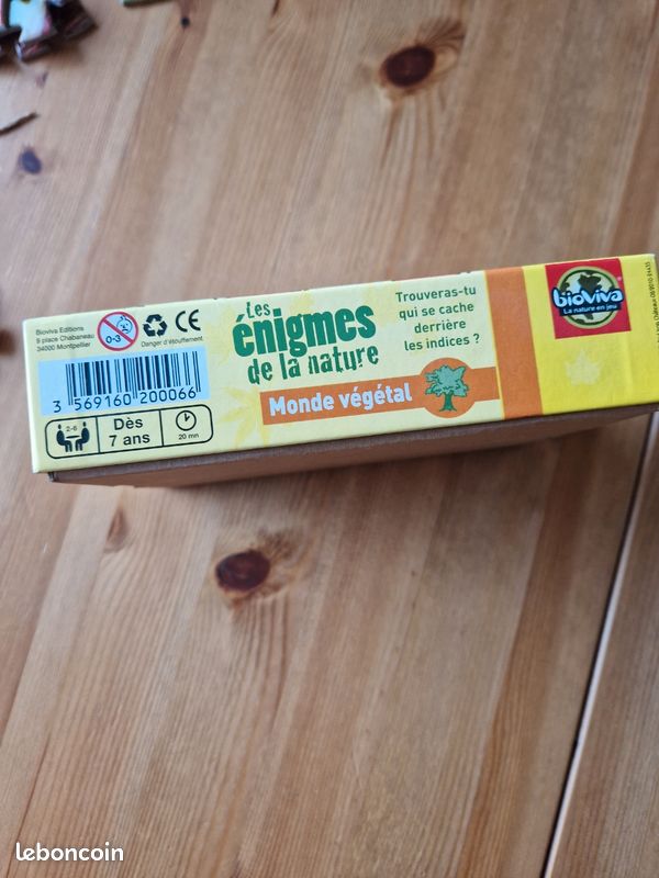 BIOVIVA Les énigmes de la nature état neuf format voyage 6 euros (image 4)