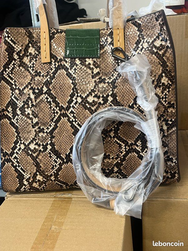 Effet Python Sac Ã Main ImprimÃ© Python Sac à Main Effet Python