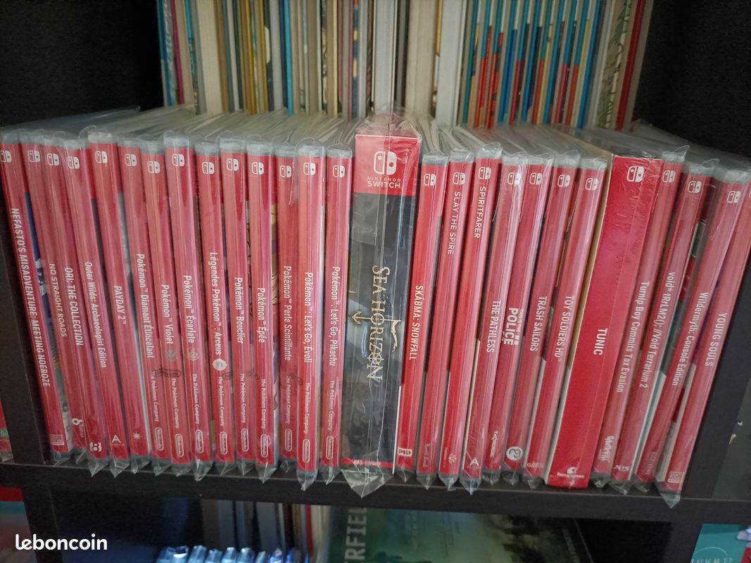 148 jeux switch, la plupart sous blister, neufs/new (image 6)