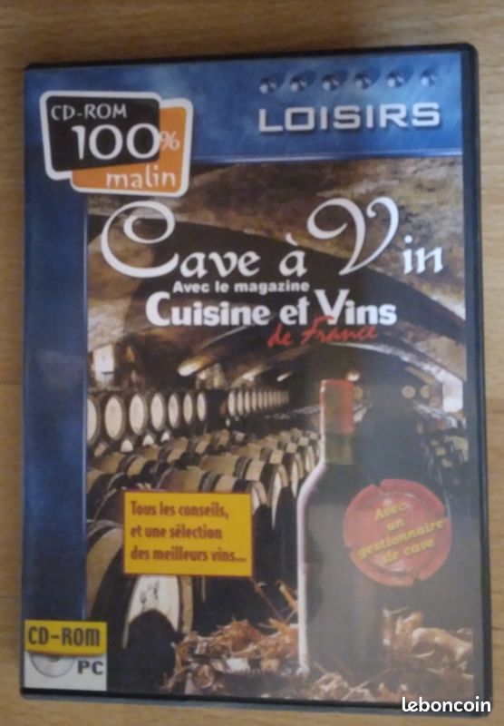 Pc cd-rom cave a vins (image 1)