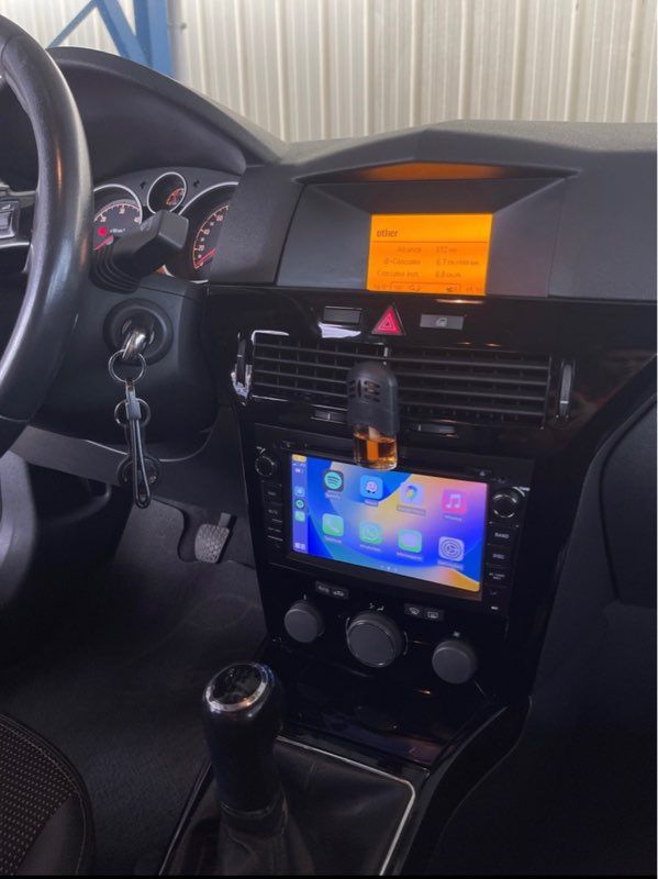 Autoradio GPS Opel Astra H/Twintop de 2004 à 2009 version Android 12 avec  Android Auto et Apple Carplay sans fil intégré