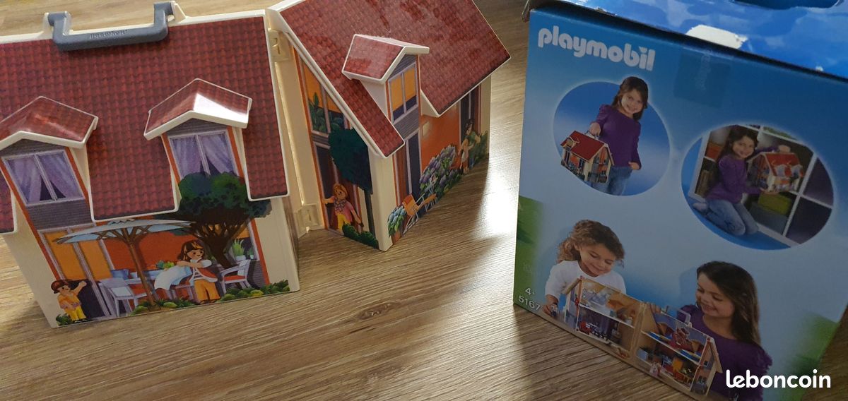Maison Playmobil complète dans sa boîte d’origine (image 2)