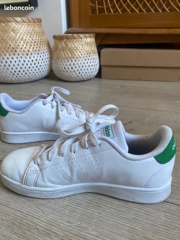 Adidas blanche classique (image 1)