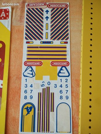 Boîte De Construction Meccano Vintage – N° 086400 – Fabrication France – Année 1980 – Métal Et Plastique