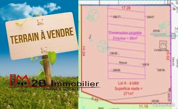 Terrain 271 m² · à Lagny-sur-Marne · 271 m² · 189 000 €