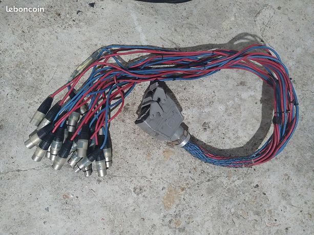 Câble multipaire & boîtier de scène Power CAB 2225