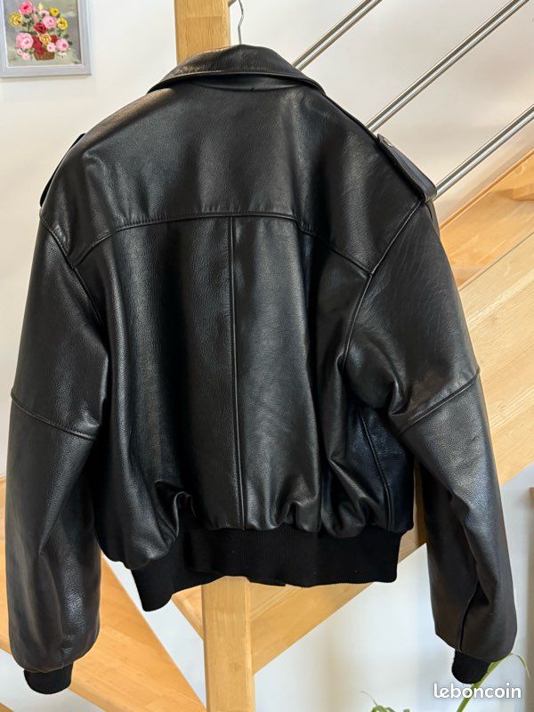 Blouson cuir aviateur type A2 JAPA Vêtements