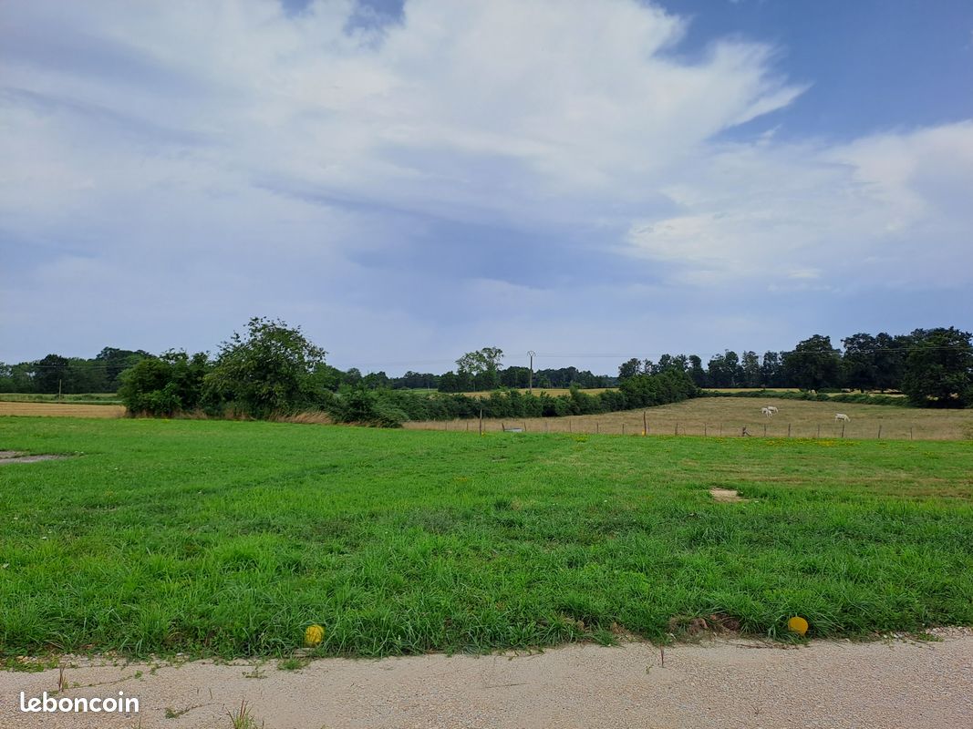 Vente terrain constructible lot A 995 m² Ventes immobilières
