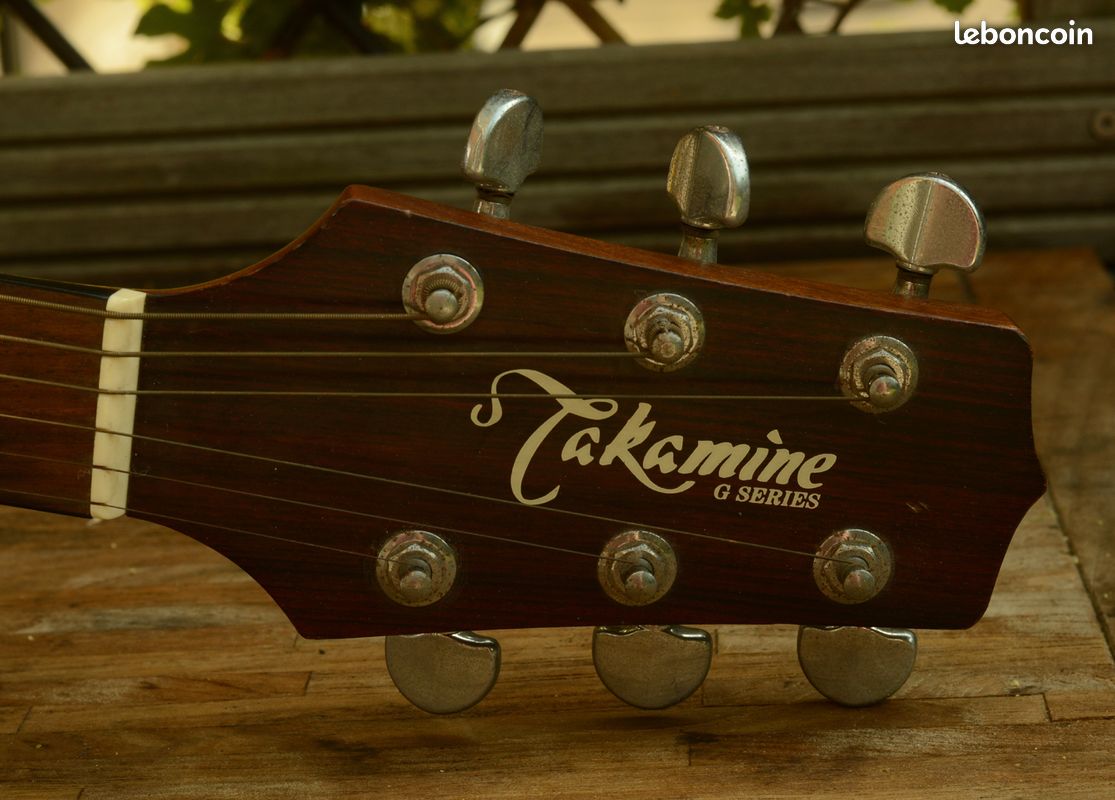 Takamine Guitare / électro-acoustique Modèle EGS 430 SC - série G (image 7)