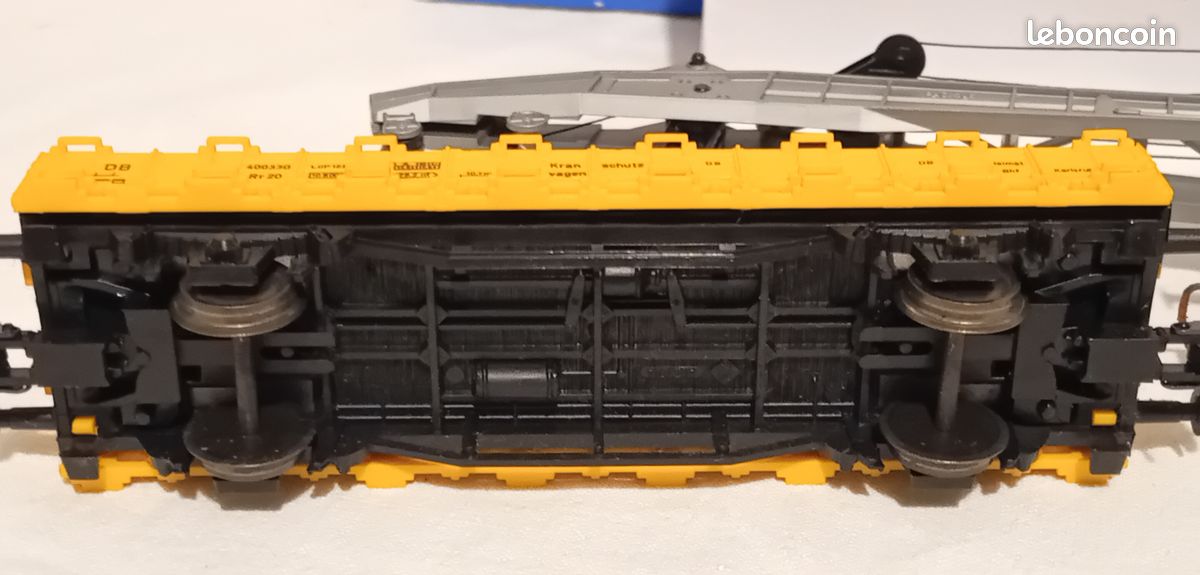 Roco H0 4316 Güterwagen Kranwagen 9750029-5 DB grün / AC OVP, 9,99 Roco H0 4316 Güterwagen Kranwagen 9750029-5 DB grün / AC OVP, 9,99
