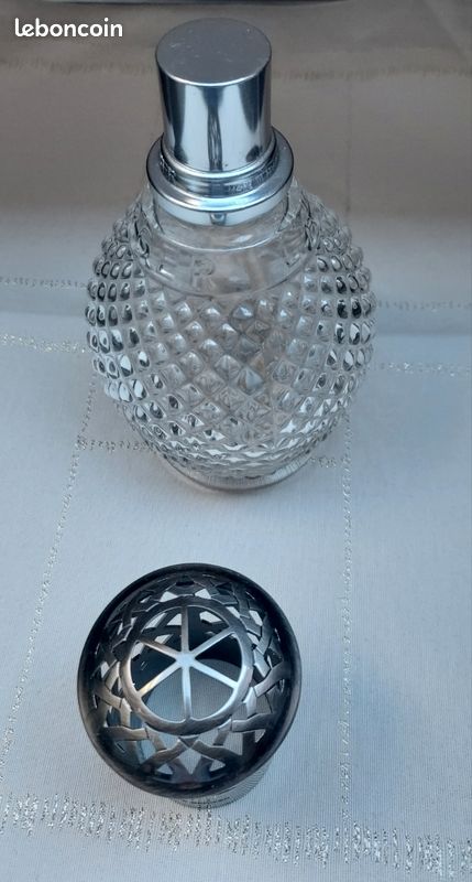 Lampe boule en verre - Emmaüs Longjumeau