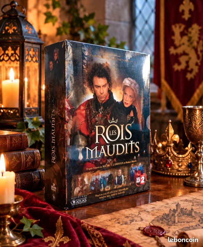 Coffret DVD Intégrale Les Rois Maudits NEUF SOUS BLISTER (image 1)
