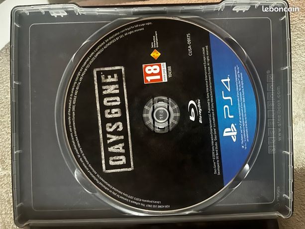 Jeu Days Gone – PlayStation 4 / PS5, Occasion En Très Bon état, Version FR