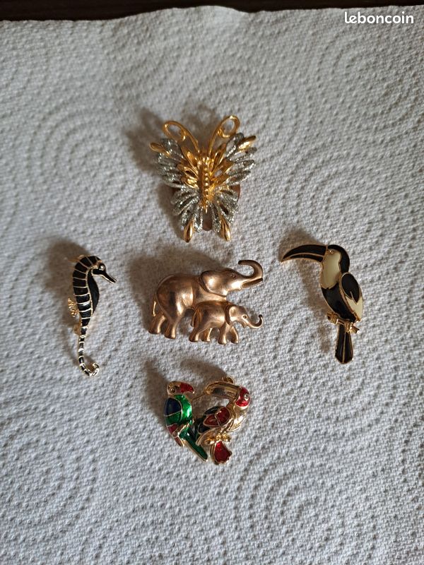 Broches motif animaux (image 1)