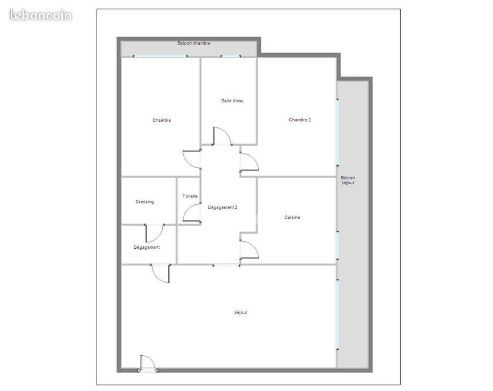Appartement 3 pièces 70 m² (image 9)