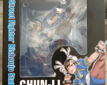 FIGURINE COSTUME ROSE Limitée Street Fighter Chun-Li Bishoujo