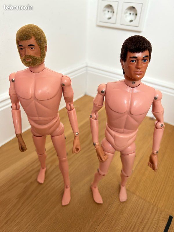 Lot Figurines Action Man Et Accessoires – À Restaurer Ou Pour Pièces