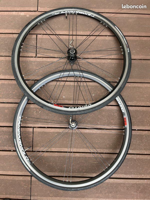 Roue Arrière Campagnolo Vento Pour Vélo De Course - Occasion En Bon état De Fonctionnement