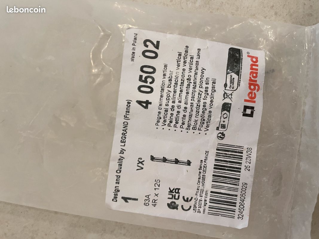 Peigne d’alimentation vertical LEGRAND (image 2)