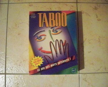 Jeu De Société Taboo MB - Édition Vintage Rétro 90s - Neuf Sous Cellophane - Collector