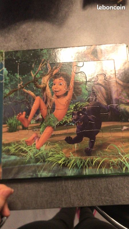 Livre puzzle le livre de la jungle (image 5)