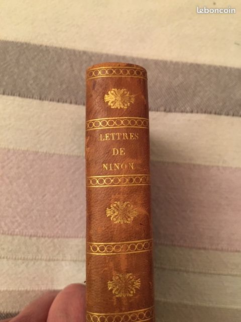 Livres anciens début XIXe à prix cassés : Lettres de Ninon De Lenclos au marquis de Sévigné (image 1)