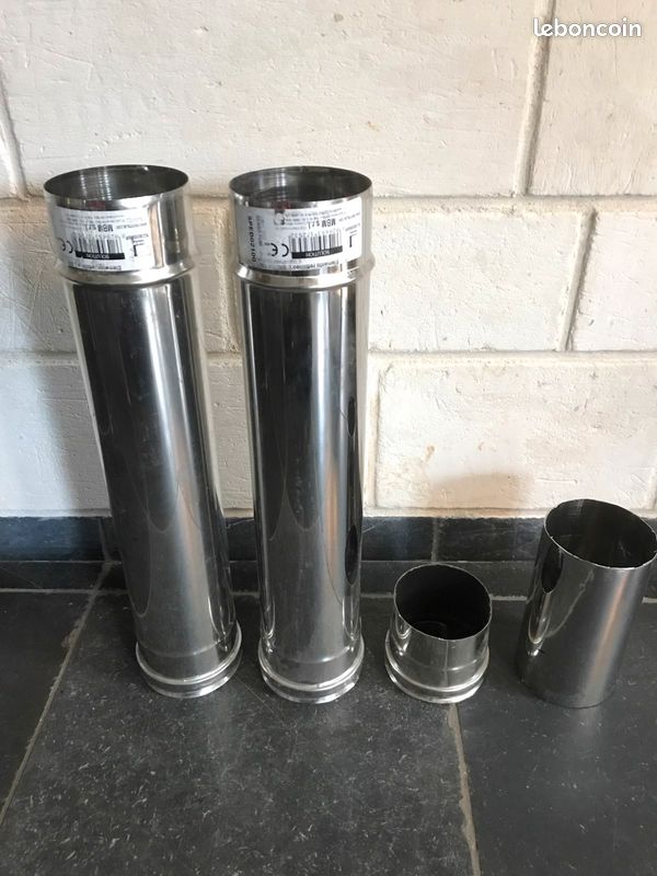 Tube fumée inox d100 (image 1)