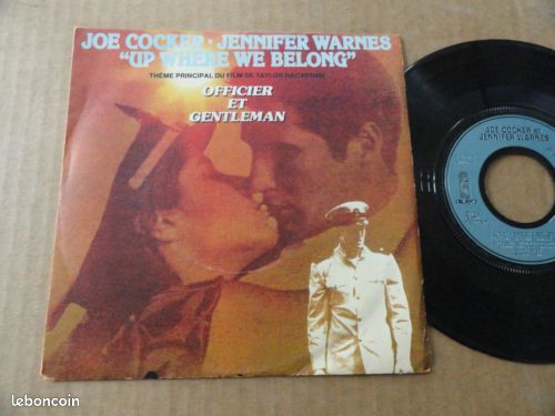 SP BOF / OST JOE COCKER JENNIFER WARNES 45 tours (image 1)