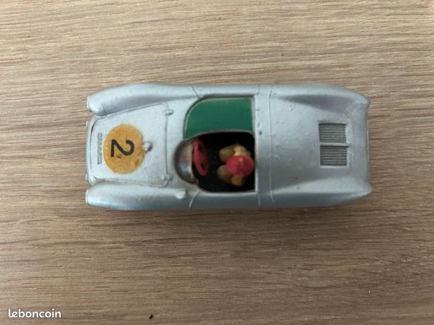 Miniature Solido Porsche Spyder 1:43 - Fer, Année 1960, Modèle Vintage