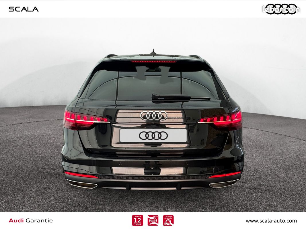 AUDI A4 Avant 40 TDI 204 S tronic 7 S line + Matrix LED + Pack Noir + Sieges electr. Massants + Pack Assit route (image 3)