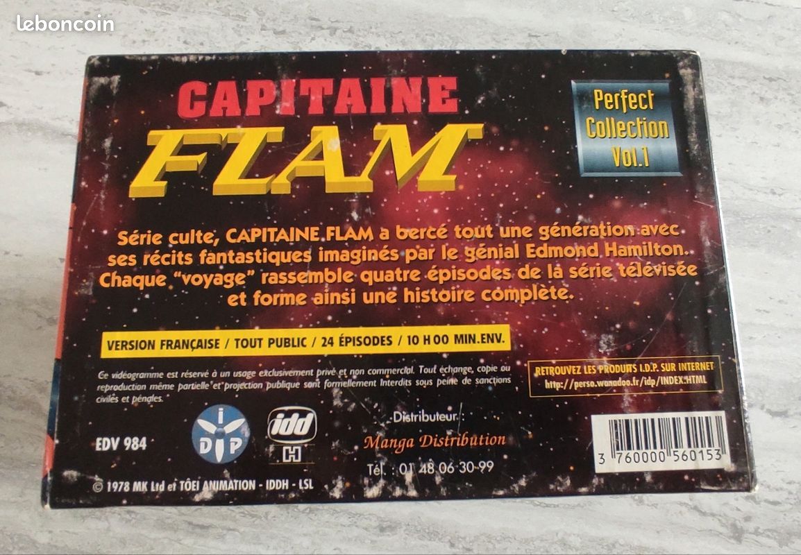 Coffret collection VHS Capitaine Flam vol 1 (image 3)